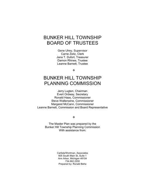 Bunker Hill Master Plan Revision - Copy.pdf - Bunker Hill Township