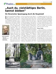 „Auch du, vielstädtiges Berlin, kannst bleiben“ - Literarische ...