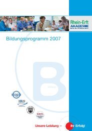 REA Seminare 2007 - Rhein-Erft Akademie