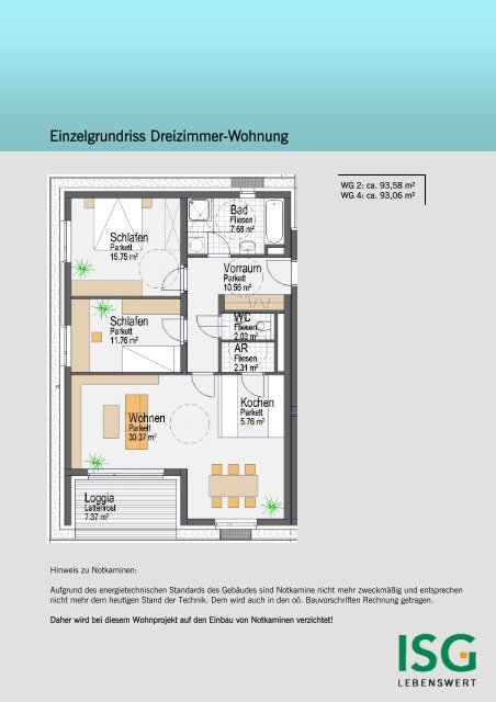 Moderne Eigentumswohnungen in Neuhofen im Innkreis - ISG