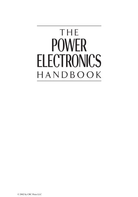 Power Electronics