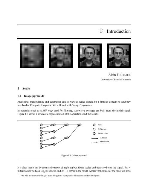 Wavelets - Caltech Multi-Res Modeling Group