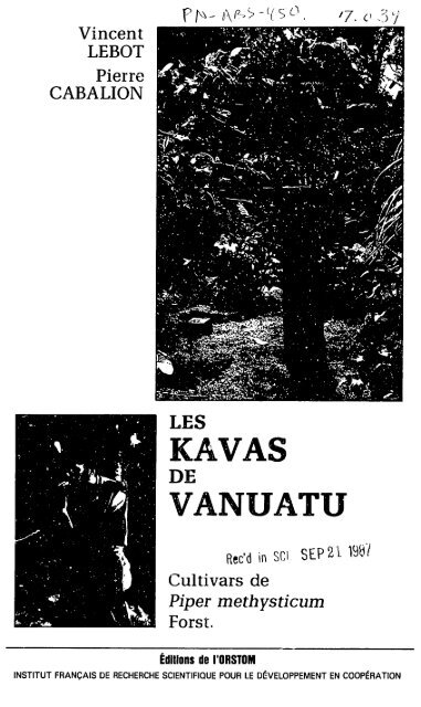 KAVAS VANUATU - (PDF, 101 mb) - USAID