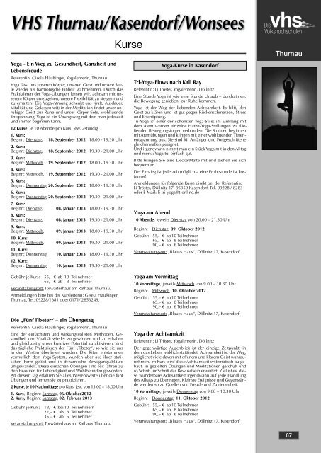 Programm Herbst/Winter 2012/13 Programm Herbst/Winter 2012/13