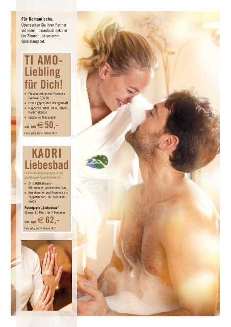 Schenken Sie Gesundheit! tiPP! - Vitalhotel Bad Radkersburg