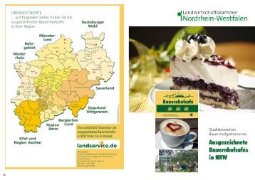 Qualitaetsbauernhofcafes In Nrw - Landwirtschaftskammer ...