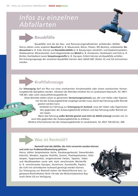 Müllvermeidung | Mülltrennung - Landkreis Bayreuth