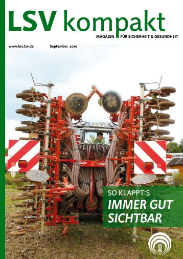 LSV kompakt September 2010 - Die Landwirtschaftliche ...