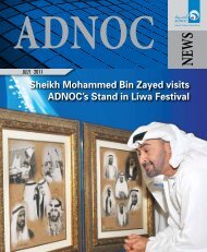 Sheikh Mohammed Bin Zayed visits ADNOC's Stand in Liwa Festival
