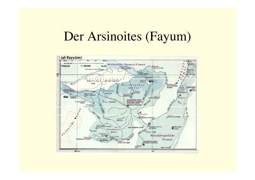 Vorlesung Geschichte Ägyptens in griechisch-römischer Zeit I