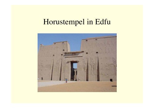 Vorlesung Geschichte Ägyptens in griechisch-römischer Zeit I