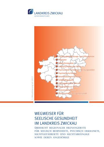 Wegweiser für seelische Gesundheit im Landkreis Zwickau: Übersicht
