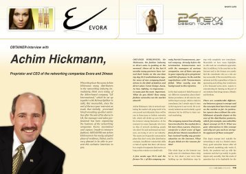 OBTAINER-Interview with Achim Hickmann, Proprietor and CEO of ...