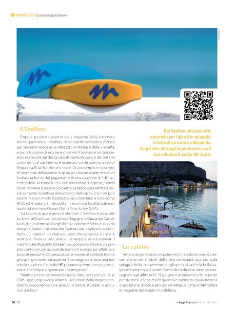 Scarica il magazine - mondellomare