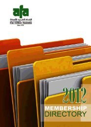 2012 - Arab Fertilizer Association