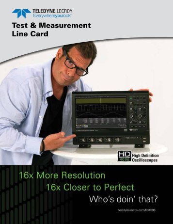 oScilloScopES - LeCroy