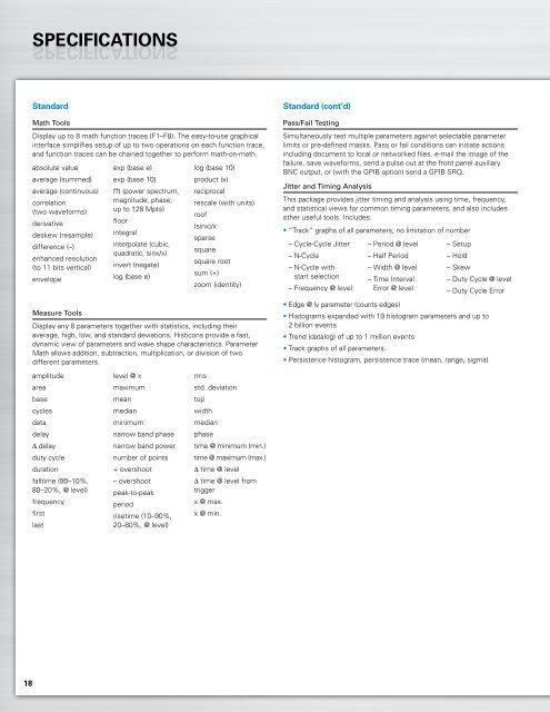 LeCroy WaveRunner 6 Zi Datasheet - Ndn