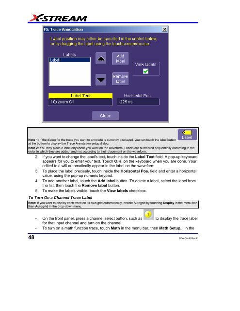 lecroy serial data analyzer operator's manual - TRS-RenTelco