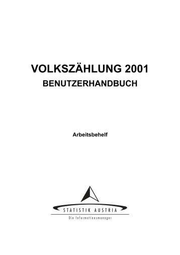 VOLKSZÄHLUNG 2001