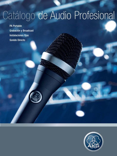 Catálogo de Audio Profesional - AKG