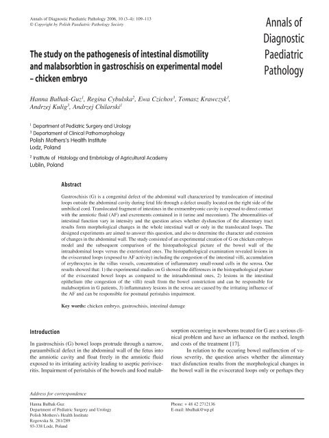 tumor in the light of the revised SIOP-01 classification