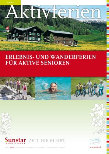 und Wanderferien für aktive senioren - Sunstar Familienhotel Davos ...