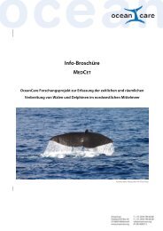 Info-Broschüre MEDCET - OceanCare