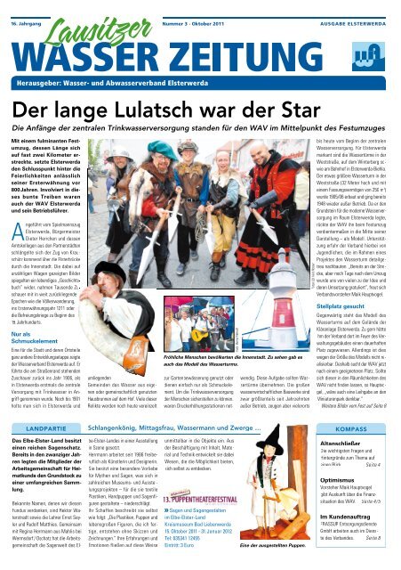 Der lange Lulatsch war der Star - Wasser- und Abwasserverbandes ...