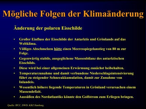 Weltweite Klimaänderung? - Leipzig