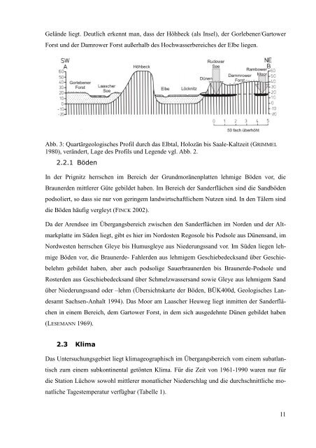 Vegetationsgeschichtliche Untersuchungen in der westlichen ...