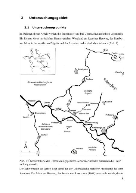 Vegetationsgeschichtliche Untersuchungen in der westlichen ...