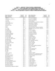 Part3 - By Model Number /Name Edition 39 - ICAO