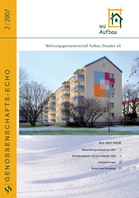 für alle Elektrogeräte in der Wohnung - Wohnungsgenossenschaft ...