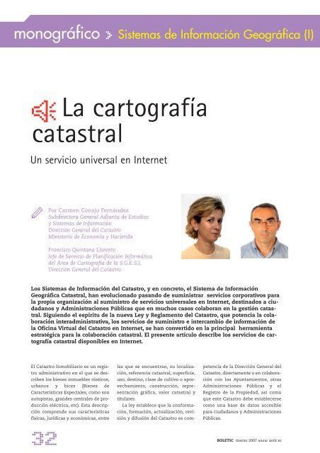 La cartografía catastral - Astic.es