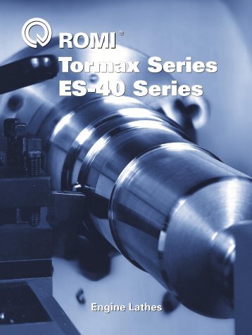 Tormax Series ES-40 Series Tormax Series ES-40 Series - Romi