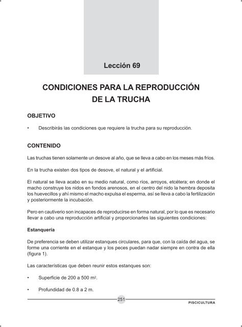 Lección 43 REPRODUCCIÓN DE LA CACHAMA - Colombia Aprende