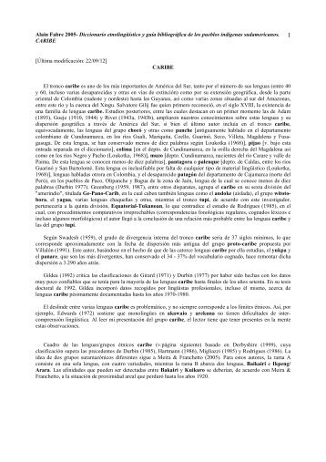 Alain Fabre 2005- Diccionario etnolingüístico y guía bibliográfica de ...