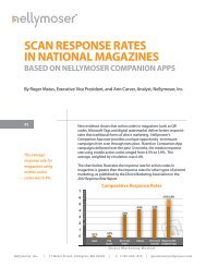 scan response rates in national magazines based on ... - 2d Code