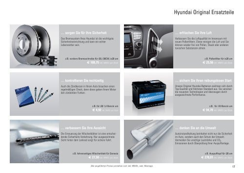 Zubehör Frühjahrs-/Sommerfolder 2012 - Hyundai