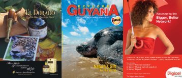 Nature's Gift - Guyana Tourism Authority