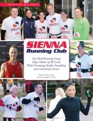 Sienna Running Club - Sugar Land Magazine