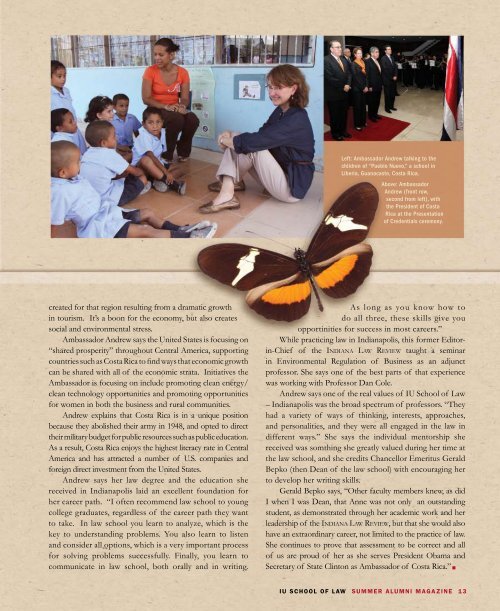 Alumni Magazine & Dean's Report - I.U. School of Law - Indiana ...