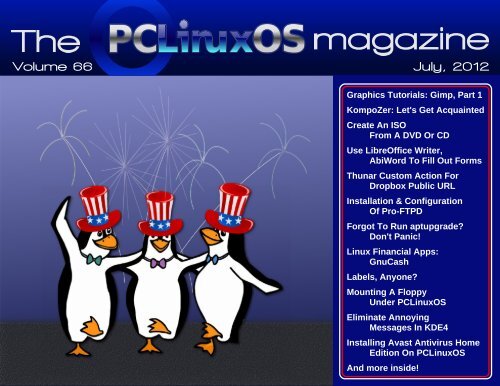 The PCLinuxOS Magazine - From: ibiblio.org