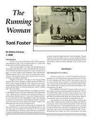 The Running Woman - JFK Lancer