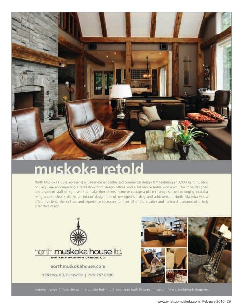 Whats Up Magazine Huntsville Lake of Bays - What's Up Muskoka