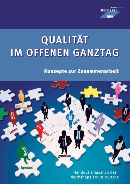 Qualität im offenen Ganztag - Konzepte zur ... - Stadt Dormagen