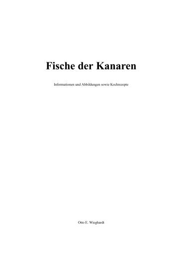 Buch "Fische der Kanaren" - Otto E. Wieghardt