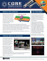 application review - collapsible cores - Roehr Tool, Inc.