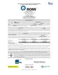 PDF de 4,7 MB (Matriz) - Indústrias Romi SA