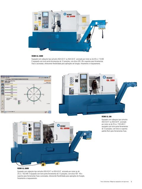 Catálogo Linha ROMI GL - Industrias Romi S.A.